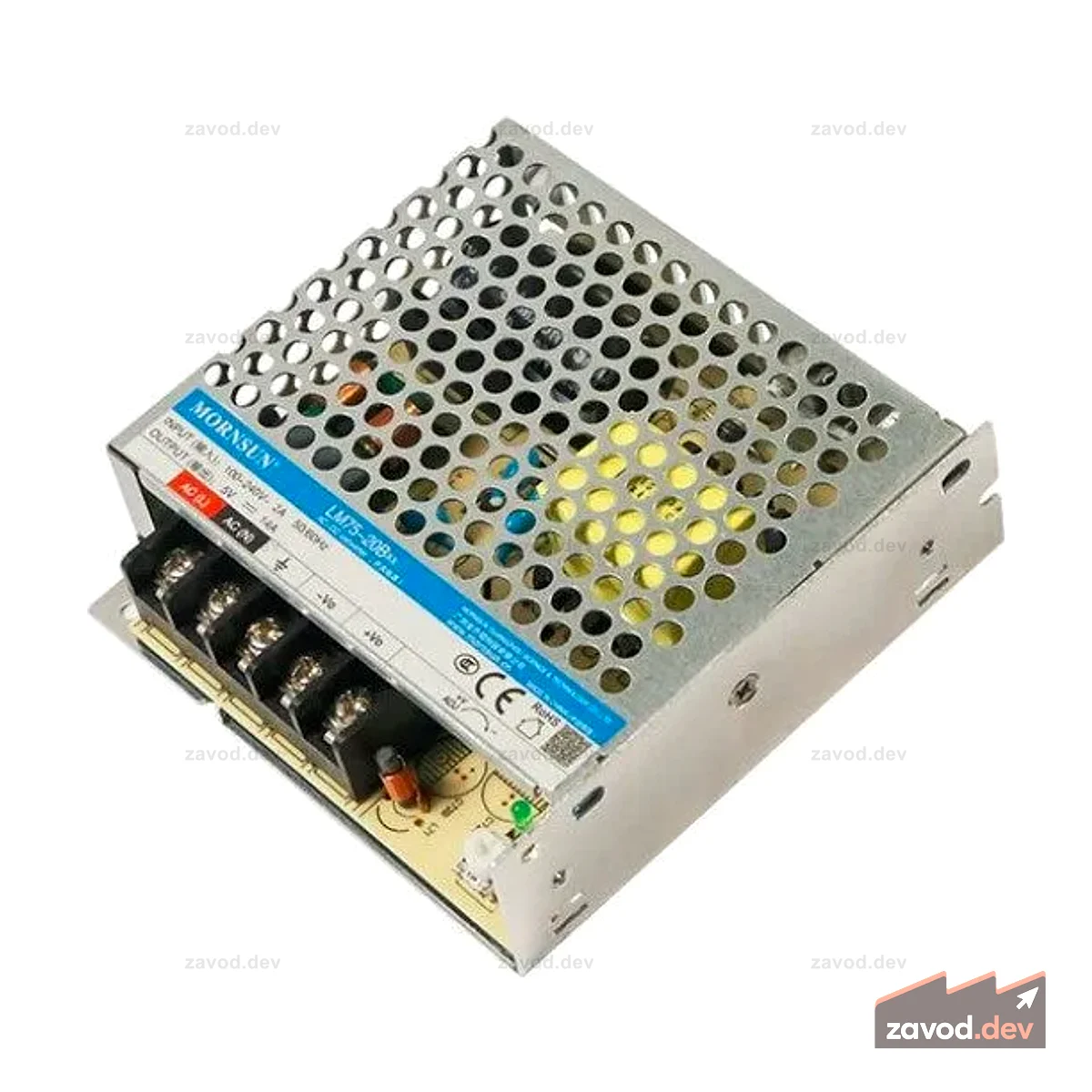 Mornsun LM75-20B36 Закрытый импульсный источник питания переменного/постоянного тока, 75 Вт