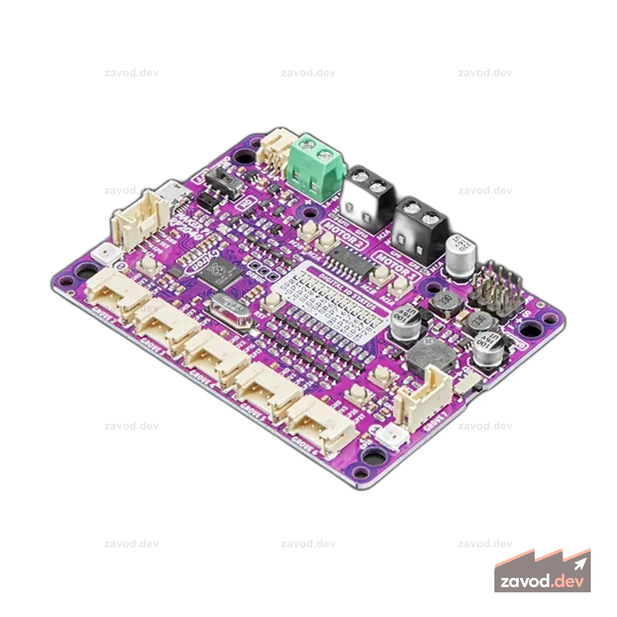 Maker Pi RP2040 - Контроллер двигателя и робота