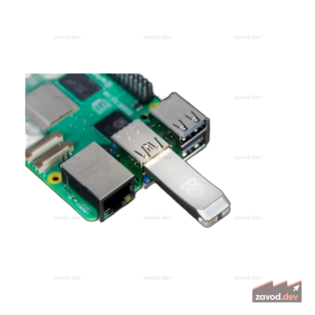 Флэш-накопитель Raspberry Pi® 128 ГБ USB 3.0
Флэш-накопители