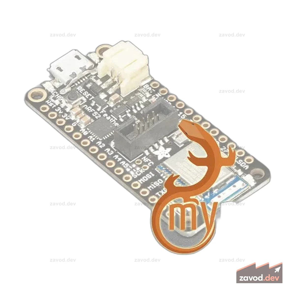 Adafruit Feather nRF52 Pro с загрузчиком myNewt