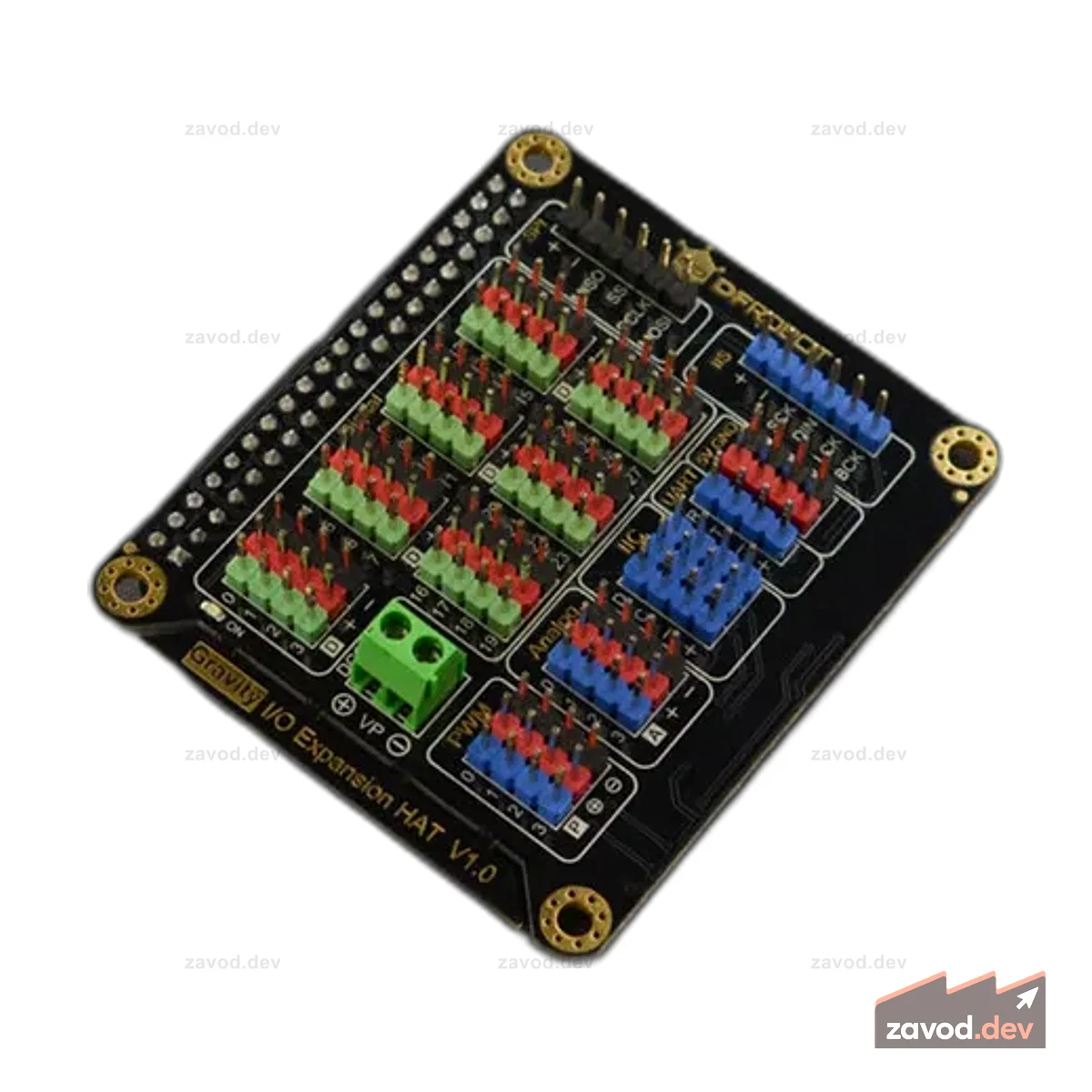 Шляпа расширения ввода-вывода для Raspberry Pi 4B/3B+