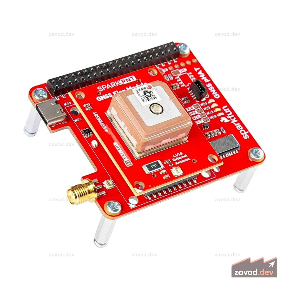 SparkFun GNSS Flex pHAT - DAN-F10N