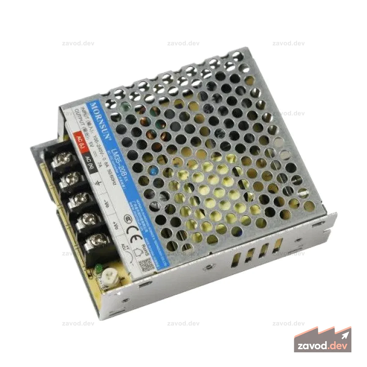 Mornsun LM35-20B15 Закрытый импульсный источник питания переменного/постоянного тока, 35 Вт