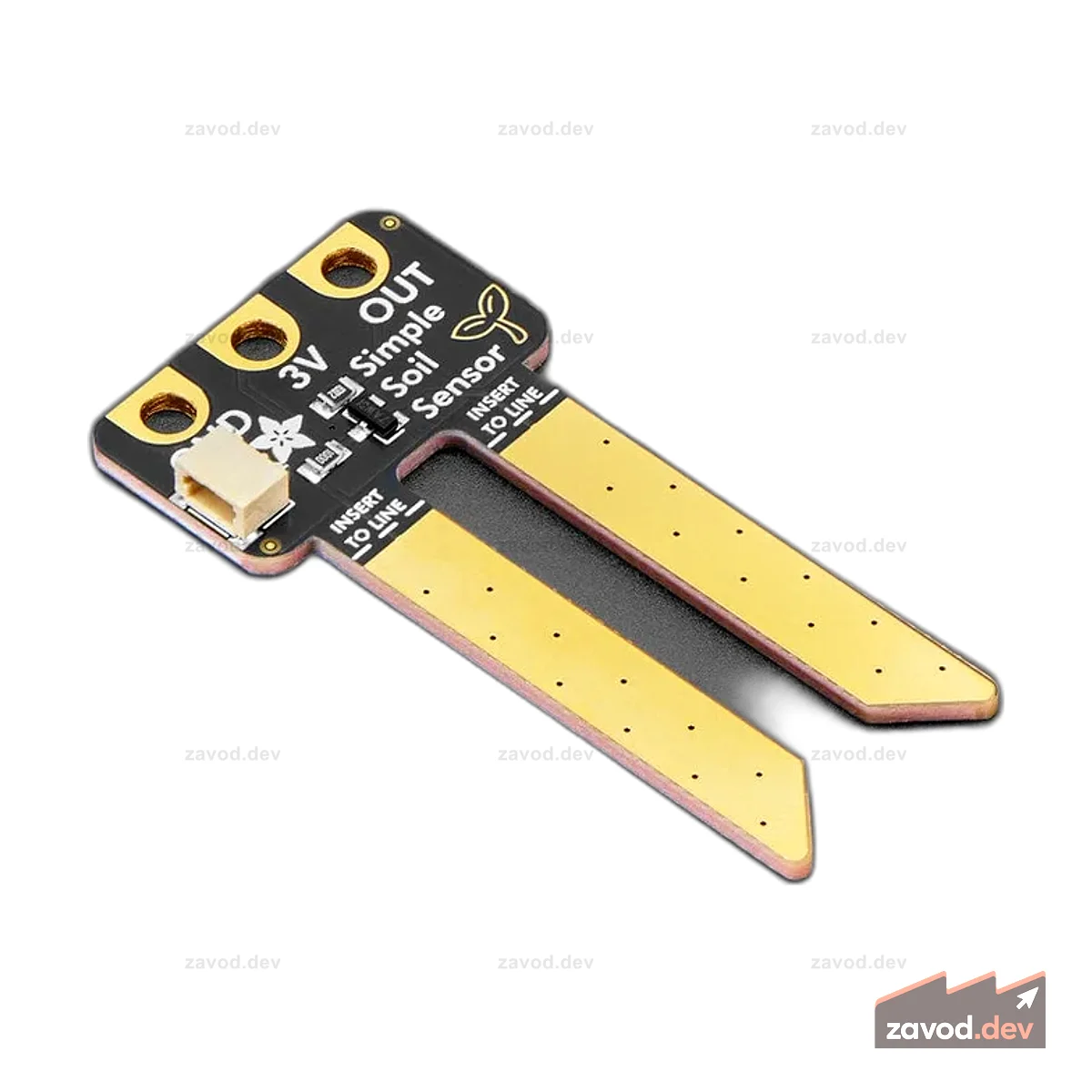 Adafruit Простой датчик влажности почвы