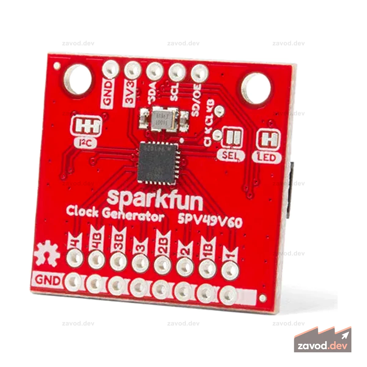 Тактовый генератор SparkFun Breakout - 5P49V60 (Qwiic)