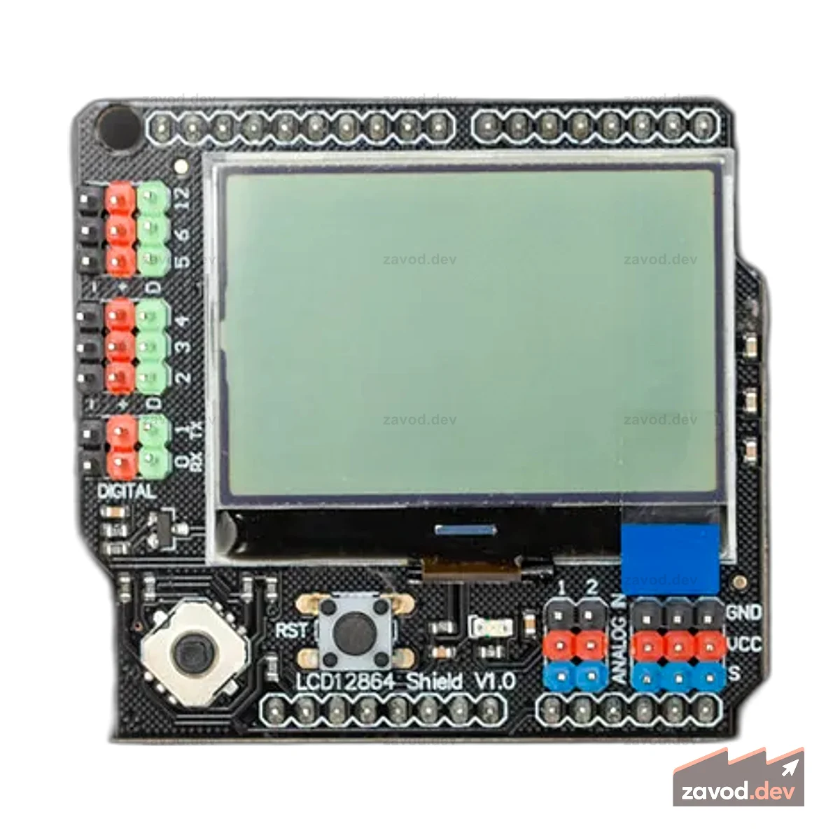 Gravity: LCD12864 Экран для Arduino