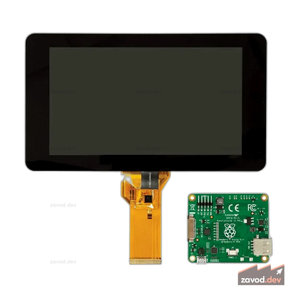 Официальный 7-дюймовый сенсорный дисплей Raspberry Pi