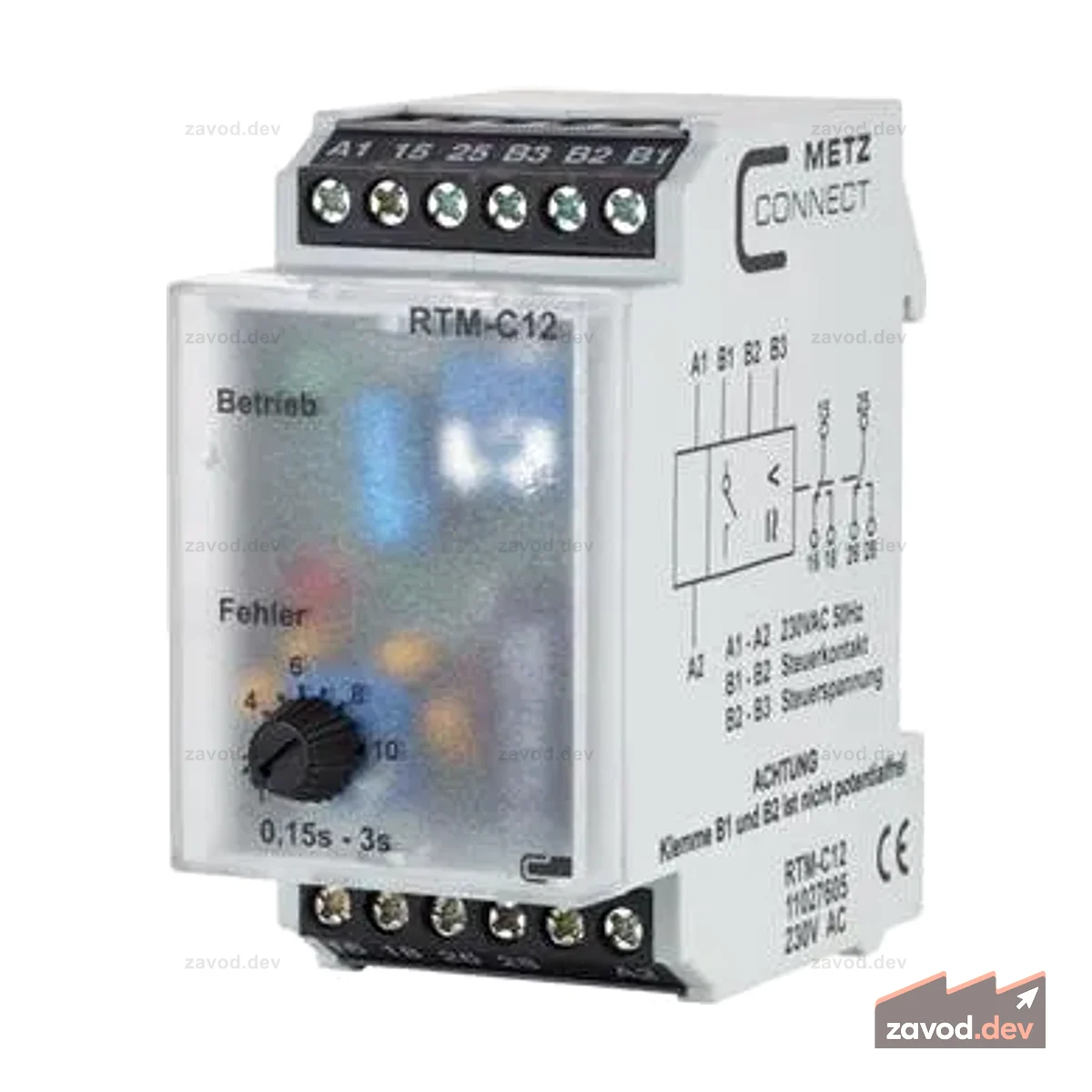 RTM-C12, 230 V AC