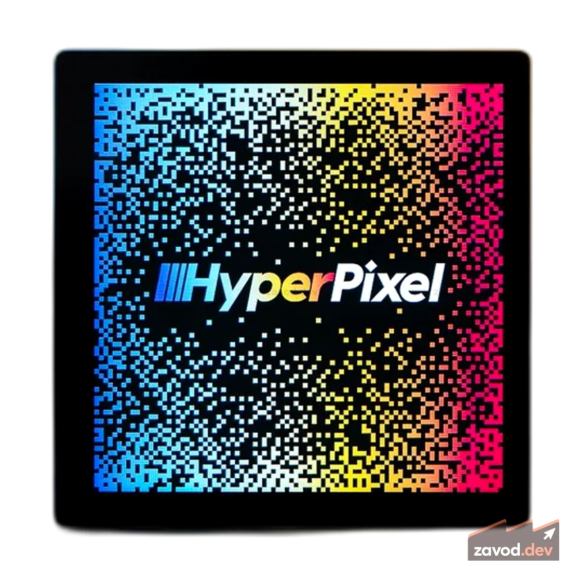 HyperPixel 4.0 Square — дисплей высокого разрешения для Raspberry Pi — сенсорный