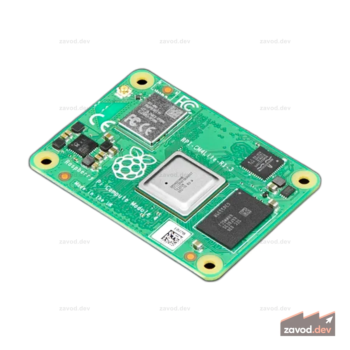 Вычислительный модуль Raspberry Pi 4 – 2 ГБ/ш. Wi-Fi/без MMC