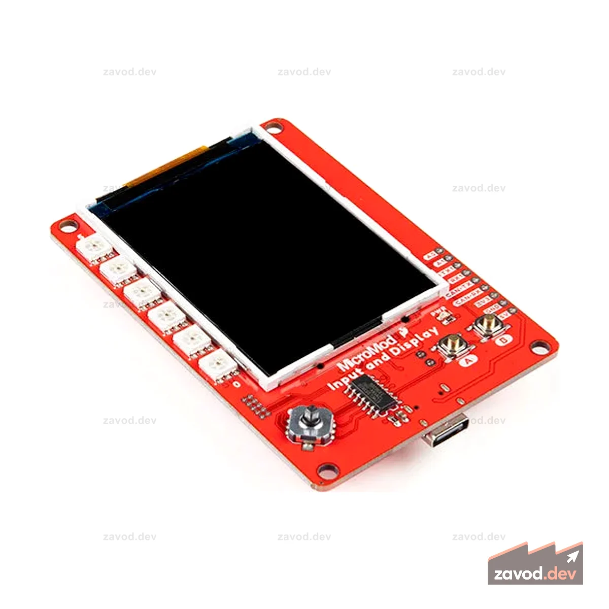 Ввод и отображение SparkFun MicroMod