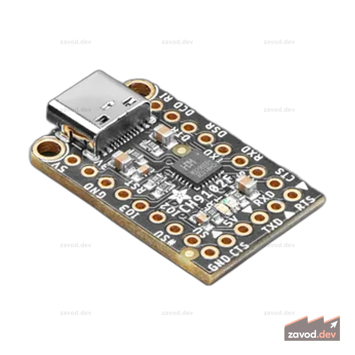 Adafruit WCH CH9102F Friend - преобразователь USB в последовательный порт