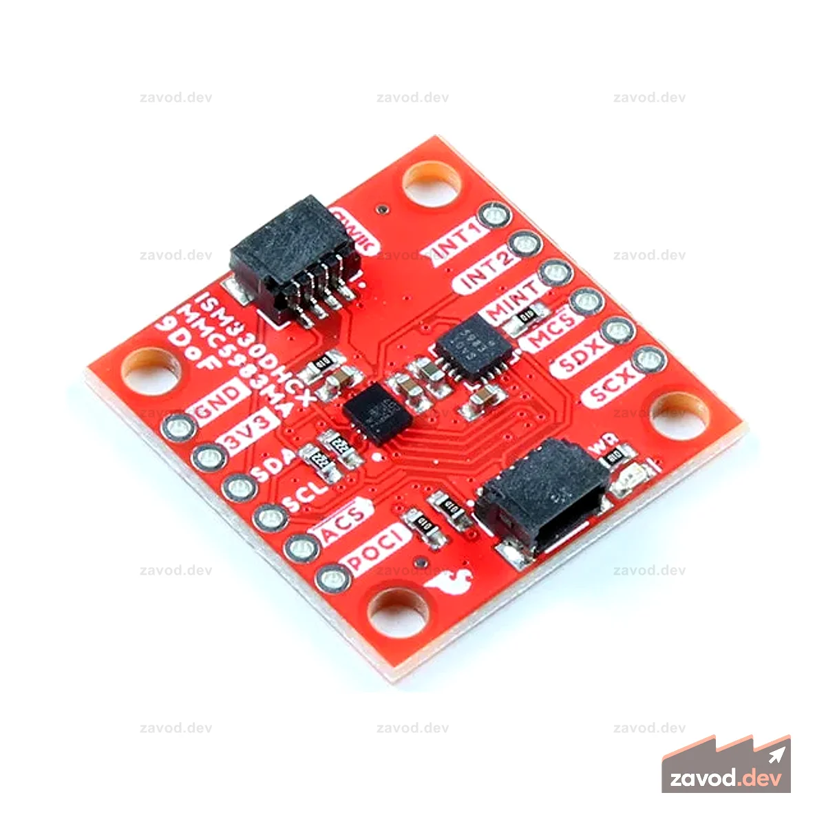 Qwiic - ISM330DHCX/MMC5983MA 9DoF IMU
